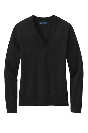 Brooks Brothers &#174;  Women's Cotton Stretch V-Neck Sweater 2